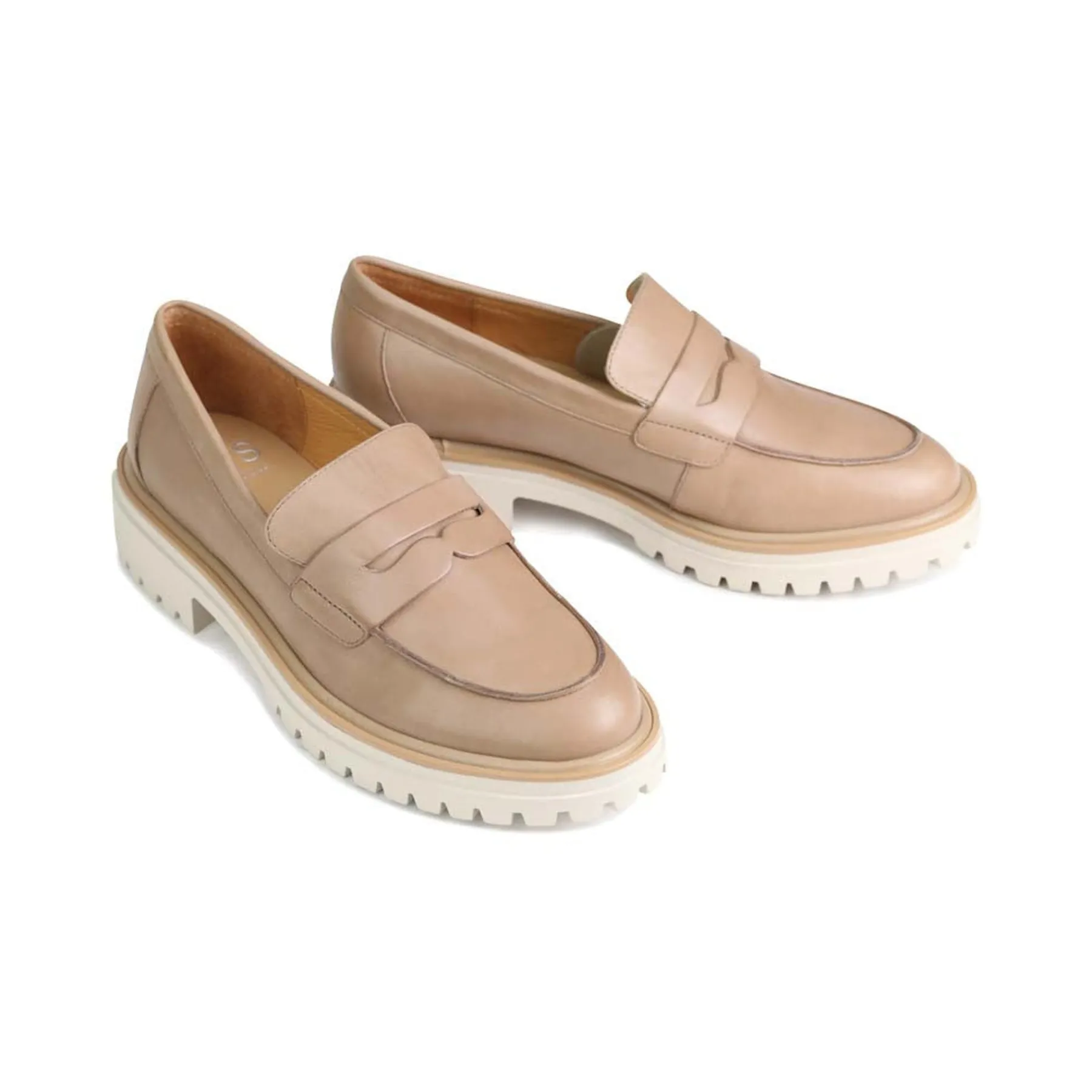 Hot EOS Footwear ANITA HEEL LOAFERS LEATHER