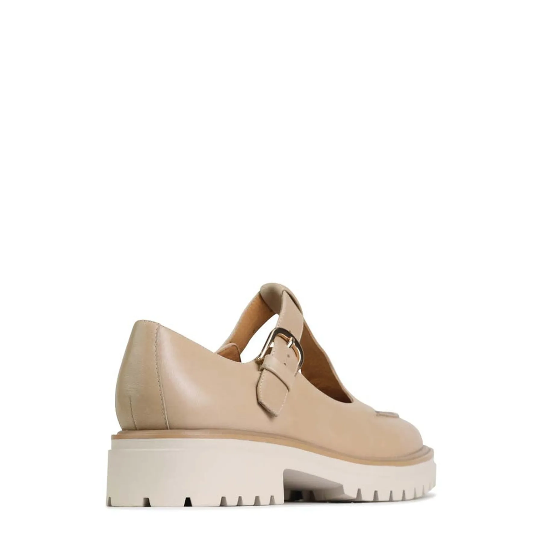 Discount EOS Footwear ANJA T-BAR LOAFERS LEATHER Ecru