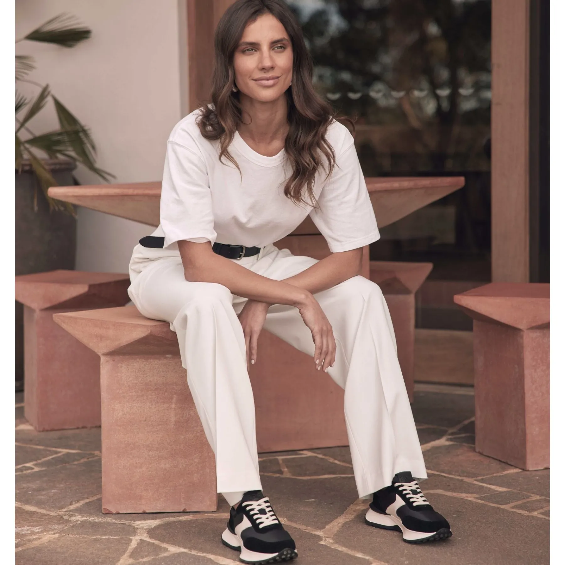 Best EOS Footwear BLISS LEATHER CHUNKY SNEAKERS