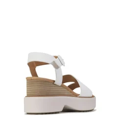 Clearance EOS Footwear BROOKE LEATHER WEDGE SANDAL