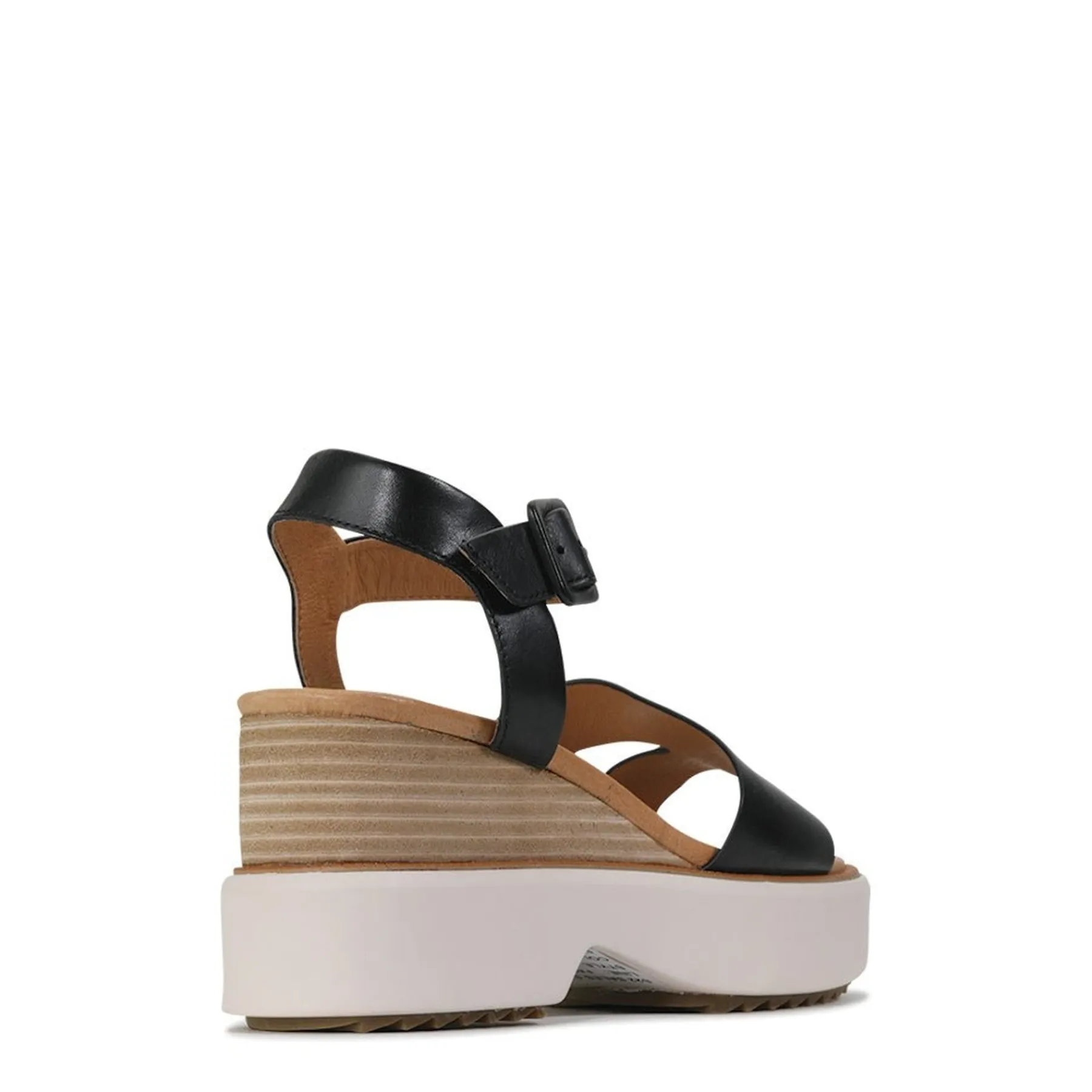 Clearance EOS Footwear BROOKE LEATHER WEDGE SANDAL