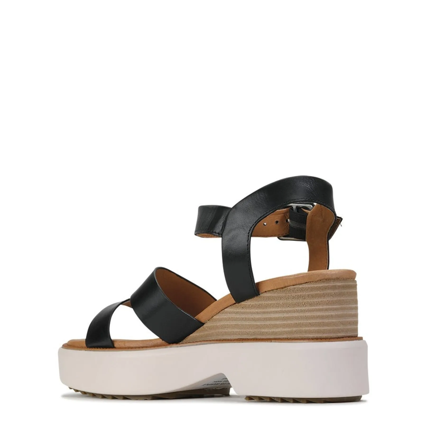Clearance EOS Footwear BROOKE LEATHER WEDGE SANDAL