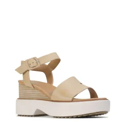 Clearance EOS Footwear BROOKE LEATHER WEDGE SANDAL