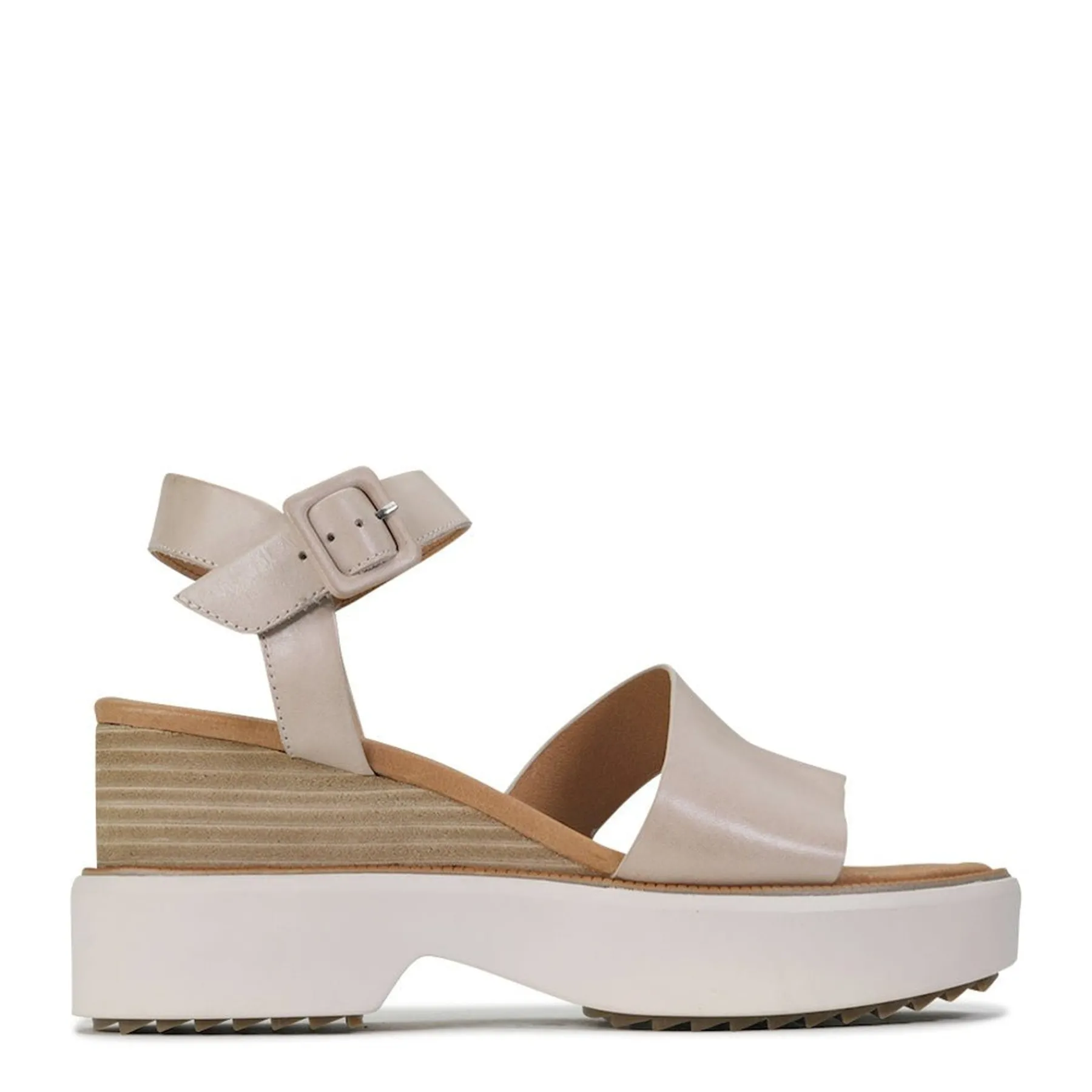 Clearance EOS Footwear BROOKE LEATHER WEDGE SANDAL