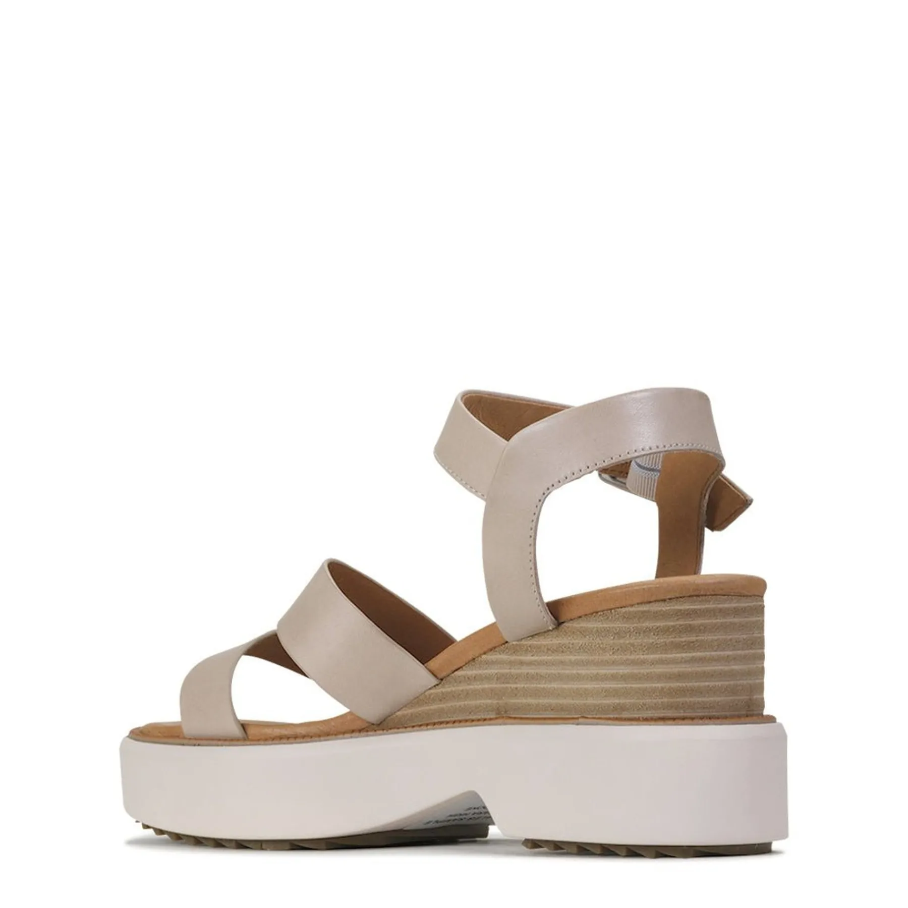 Clearance EOS Footwear BROOKE LEATHER WEDGE SANDAL