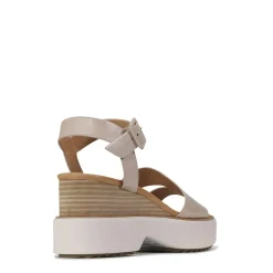 Clearance EOS Footwear BROOKE LEATHER WEDGE SANDAL