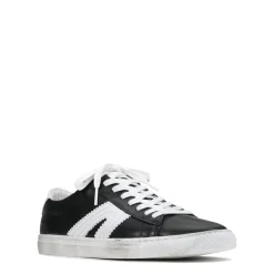 Cheap EOS Footwear BURN LOW-TOP LEATHER SNEAKERS