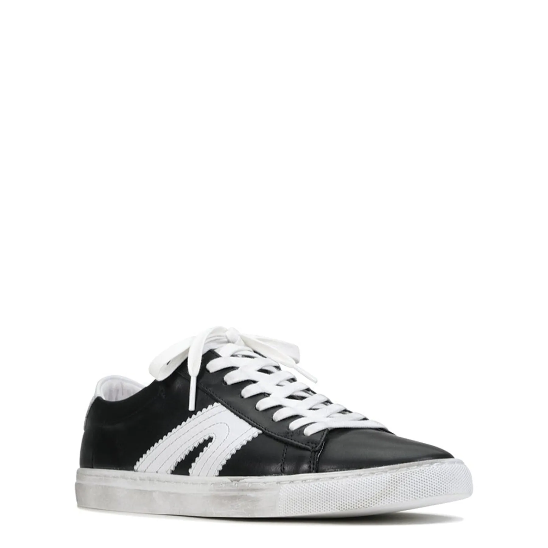 Cheap EOS Footwear BURN LOW-TOP LEATHER SNEAKERS