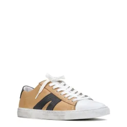 Cheap EOS Footwear BURN LOW-TOP LEATHER SNEAKERS