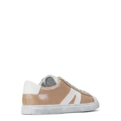 Cheap EOS Footwear BURN LOW-TOP LEATHER SNEAKERS