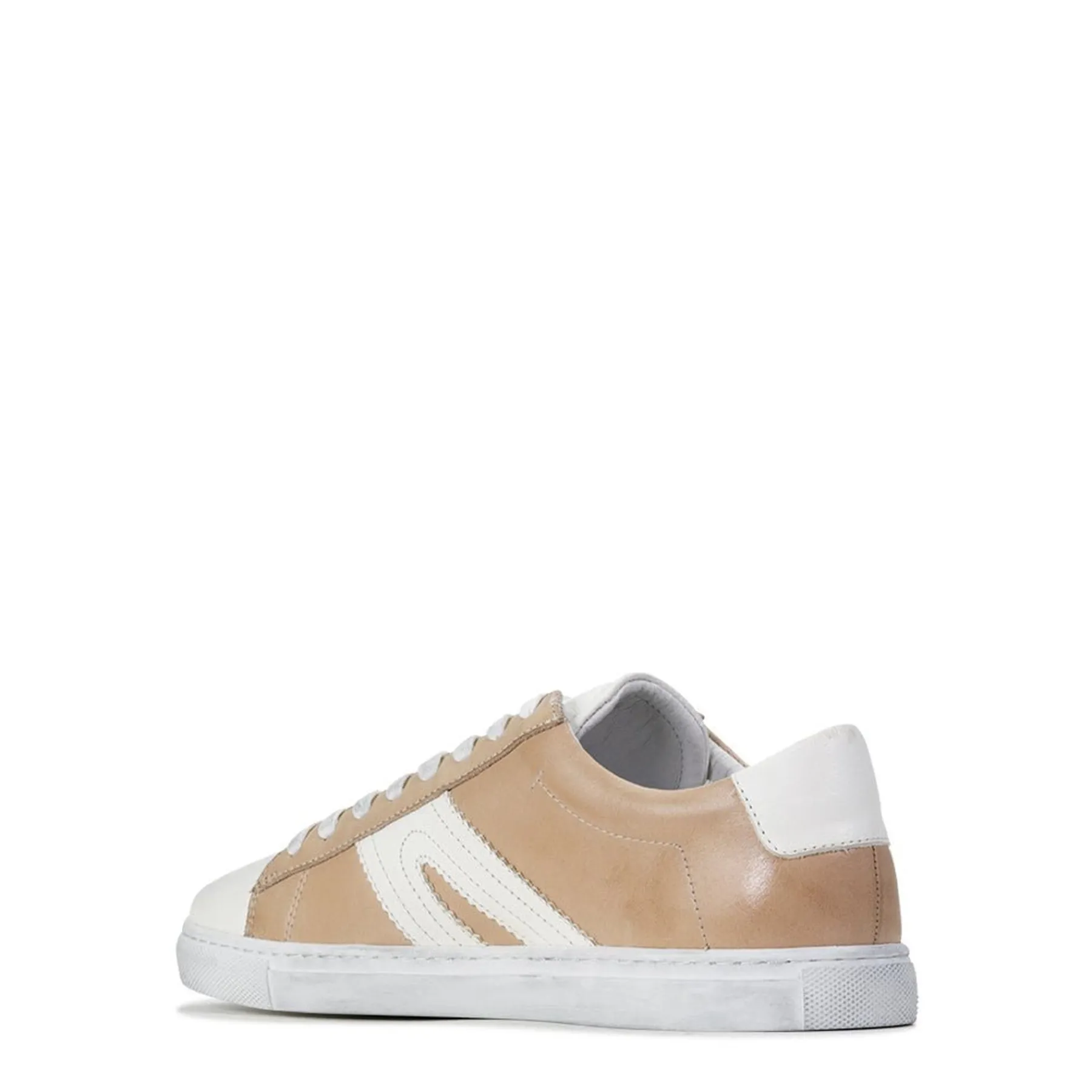 Cheap EOS Footwear BURN LOW-TOP LEATHER SNEAKERS