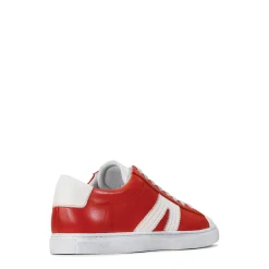 Cheap EOS Footwear BURN LOW-TOP LEATHER SNEAKERS