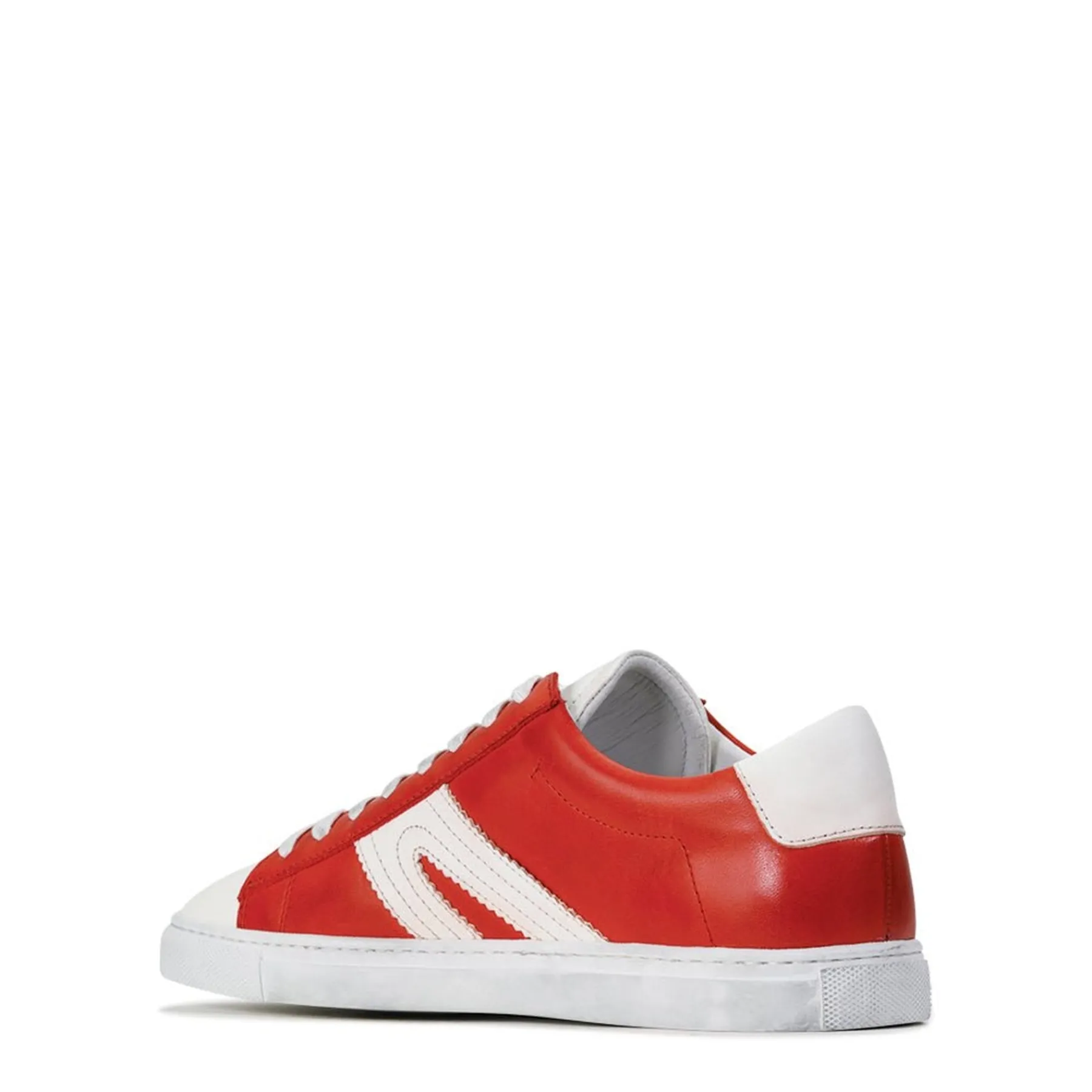 Cheap EOS Footwear BURN LOW-TOP LEATHER SNEAKERS