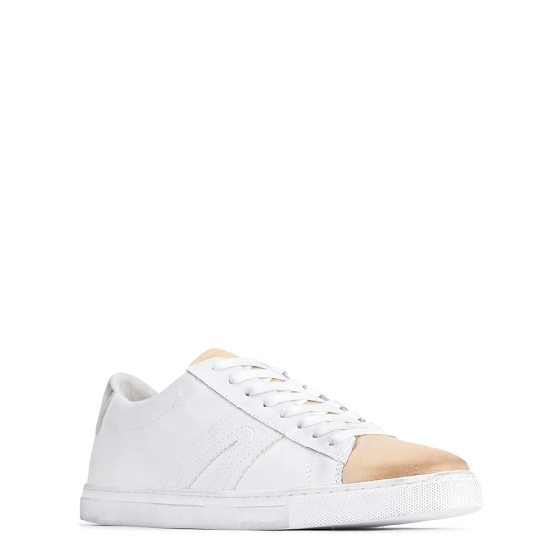 Cheap EOS Footwear BURN LOW-TOP LEATHER SNEAKERS