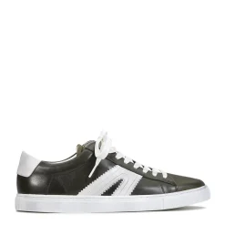 Cheap EOS Footwear BURN LOW-TOP LEATHER SNEAKERS