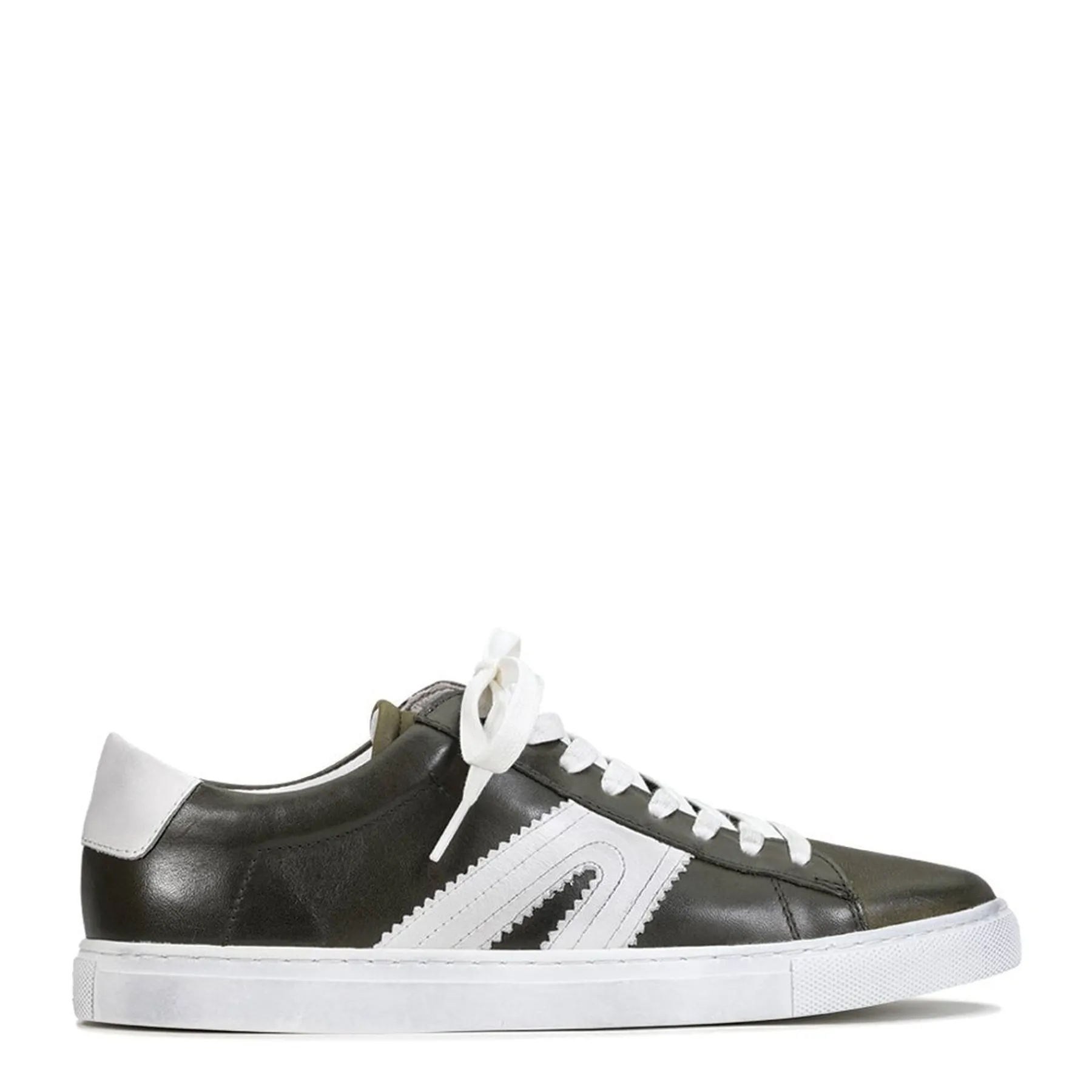 Cheap EOS Footwear BURN LOW-TOP LEATHER SNEAKERS