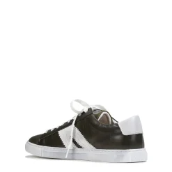 Cheap EOS Footwear BURN LOW-TOP LEATHER SNEAKERS