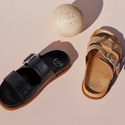 Best EOS Footwear CARAFE FUSSBETT SLIDE LEATHER