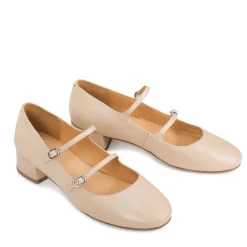 Best EOS Footwear CESSIE LEATHER MARY JANE HEELS