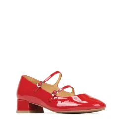 Best EOS Footwear CESSIE LEATHER MARY JANE HEELS