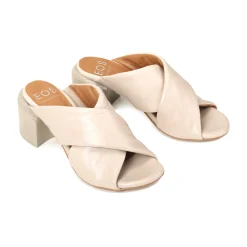 Best Sale EOS Footwear CHARA BLOCK HEEL SANDAL LEATHER