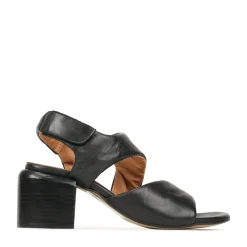Outlet EOS Footwear CHARBEL LEATHER BLOCK HEEL SANDALS