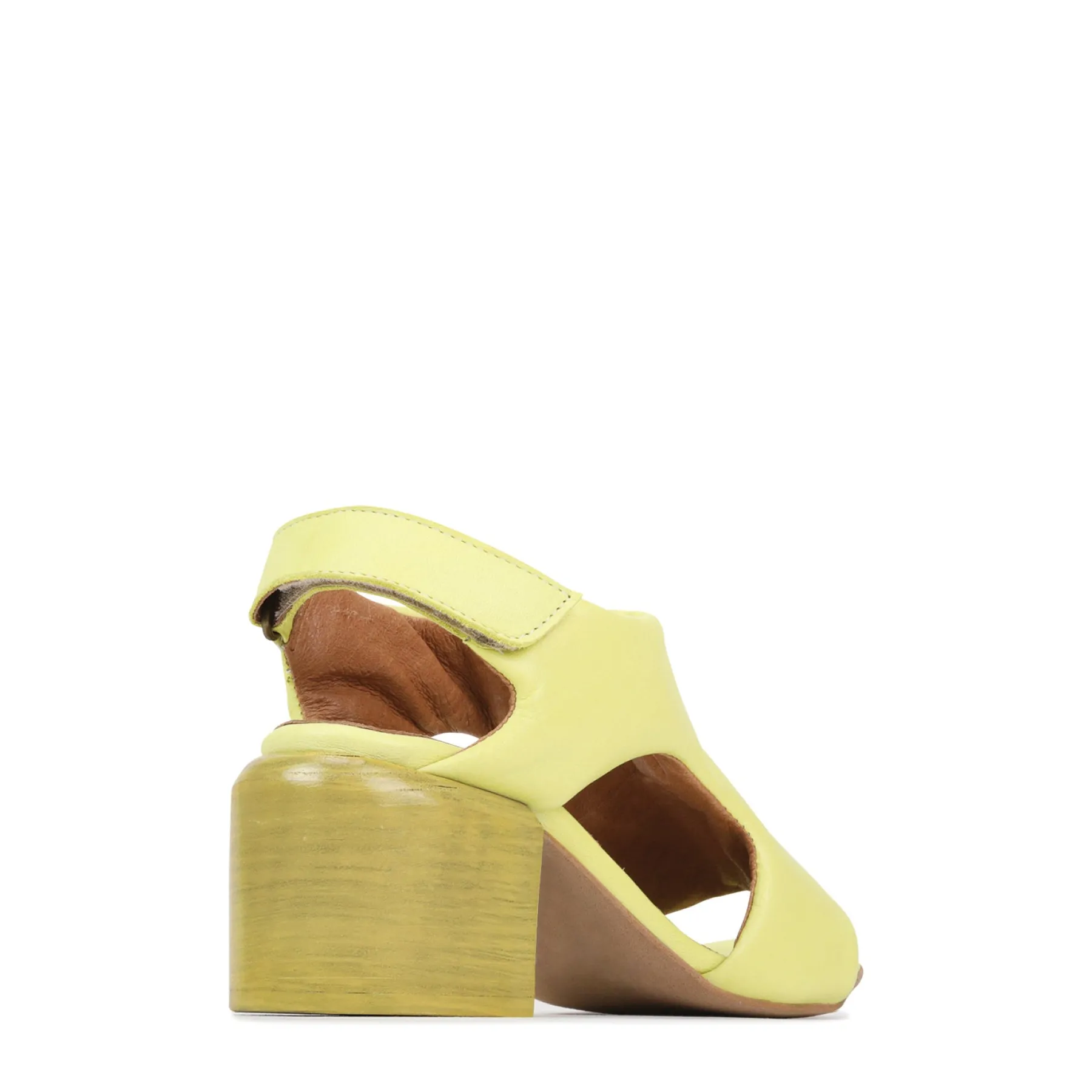 Sale EOS Footwear CHARICE LEATHER BLOCK HEEL SANDALS