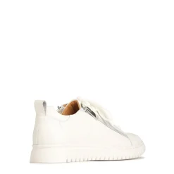 Fashion EOS Footwear CLARAH DOUBLE ZIPPER SNEAKER LEATHER
