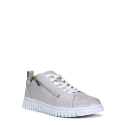 Clearance EOS Footwear CLARENCE LOW-TOP ZIPPER SNEAKER LEATHER