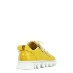 Clearance EOS Footwear CLARENCE LOW-TOP ZIPPER SNEAKER LEATHER