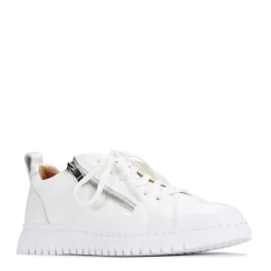 Clearance EOS Footwear CLARENCE LOW-TOP ZIPPER SNEAKER LEATHER