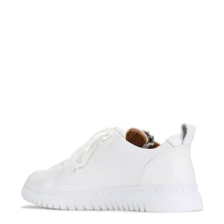 Clearance EOS Footwear CLARENCE LOW-TOP ZIPPER SNEAKER LEATHER