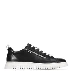 Clearance EOS Footwear CLARENCE LOW-TOP ZIPPER SNEAKER LEATHER