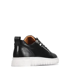 Clearance EOS Footwear CLARENCE LOW-TOP ZIPPER SNEAKER LEATHER
