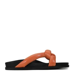 Fashion EOS Footwear CROSSED SLIDE SANDALS