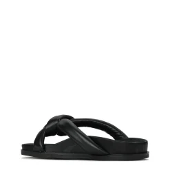 Fashion EOS Footwear CROSSED SLIDE SANDALS