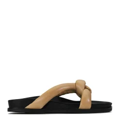 Fashion EOS Footwear CROSSED SLIDE SANDALS