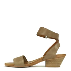 Fashion EOS Footwear CUBO WOODEN STACK HEEL SANDALS LEATHER