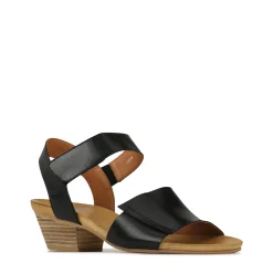 Fashion EOS Footwear CURA ANKLE STRAP HEEL SANDALS LEATHER