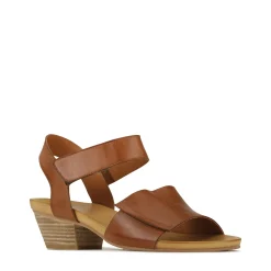 Fashion EOS Footwear CURA ANKLE STRAP HEEL SANDALS LEATHER
