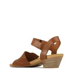 Fashion EOS Footwear CURA ANKLE STRAP HEEL SANDALS LEATHER