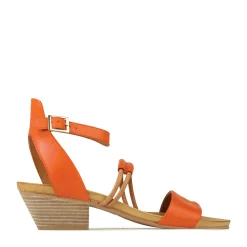 Store EOS Footwear CURO ANKLE STRAP HEEL SANDALS LEATHER