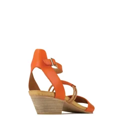 Store EOS Footwear CURO ANKLE STRAP HEEL SANDALS LEATHER