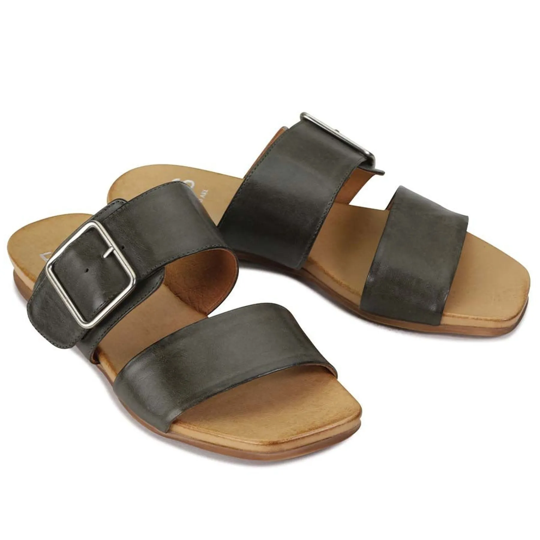 Cheap EOS Footwear DALLAS LEATHER BUCKLE SANDAL