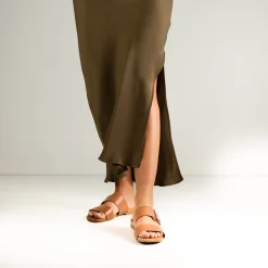 Cheap EOS Footwear DALLAS LEATHER BUCKLE SANDAL