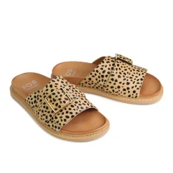 New EOS Footwear DEDE SLIDE LEATHER SANDALS