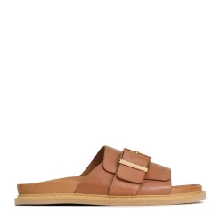 New EOS Footwear DEDE SLIDE LEATHER SANDALS