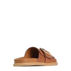 New EOS Footwear DEDE SLIDE LEATHER SANDALS