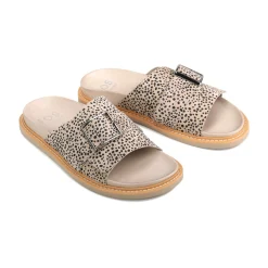 New EOS Footwear DEDE SLIDE LEATHER SANDALS
