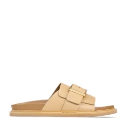 New EOS Footwear DEDE SLIDE LEATHER SANDALS